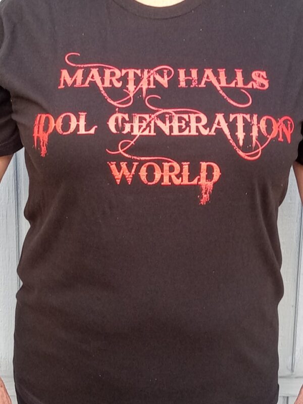 Martin Halls Idol Generation World Shirt